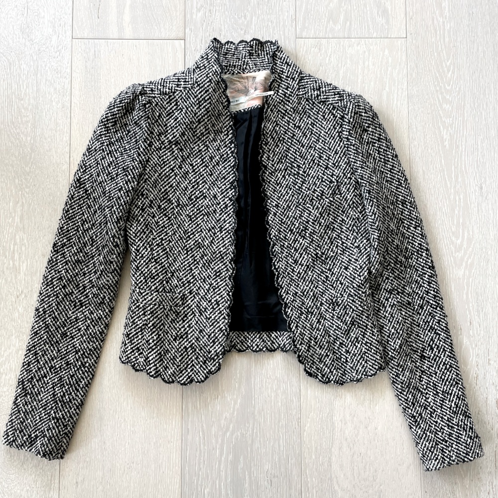 Kimchi Blue / Urban Outfitters Tweed Herringbone Blazer XS